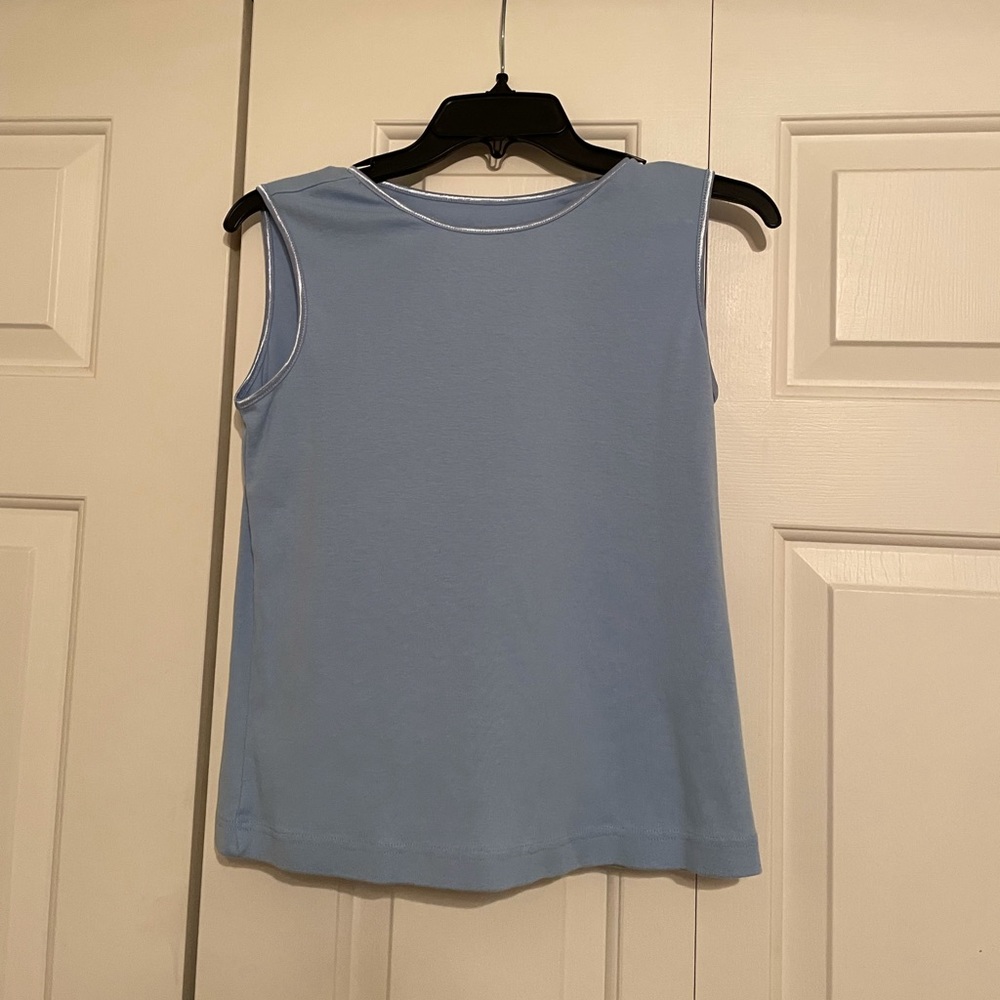 CHRISTOPHER & BANKS BABY BLUE SHIRT SIZE SMALL